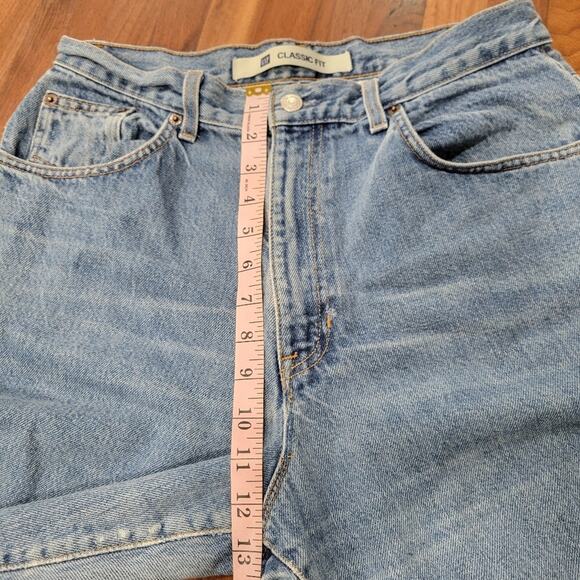 Gap Classic Fit High Rise Straight Leg Medium Wash Size 14 A Medium Wash - Picture 7 of 7